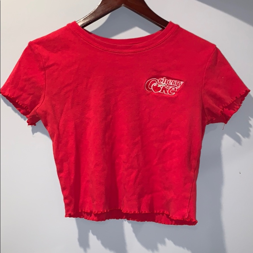 A cute red cherry coke shirt from Forever 21.
